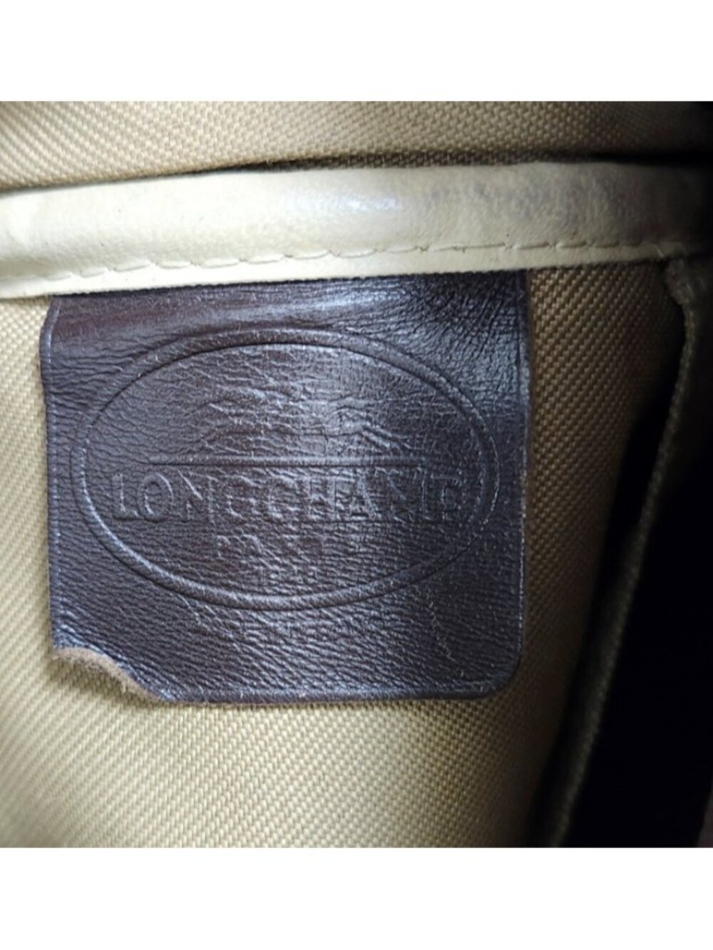 Longchamp Brown Leather Backpack - Picture 13 of 16